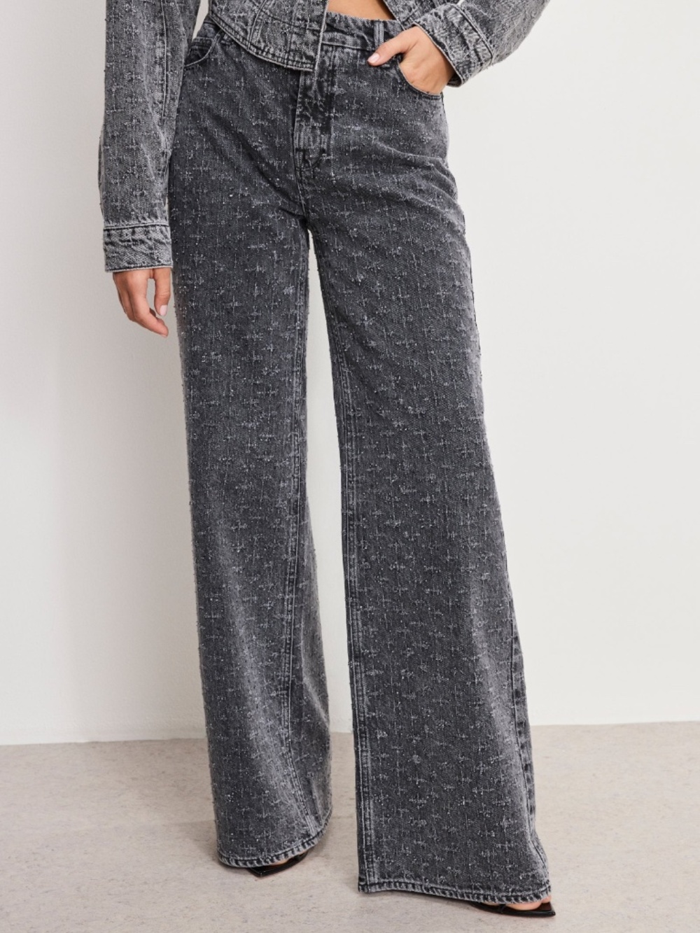 Good American Dolly’s Crystal Jeans